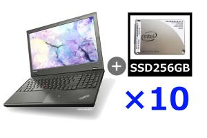 ノートパソコンセット ハイスペック SSD256GB換装モデル 10台セット(1)