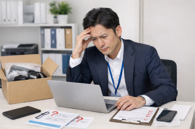 1．レンタルPC返却時の注意点