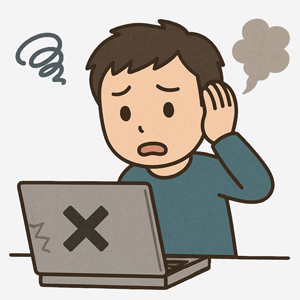 2．レンタルPCが故障した場合の対応