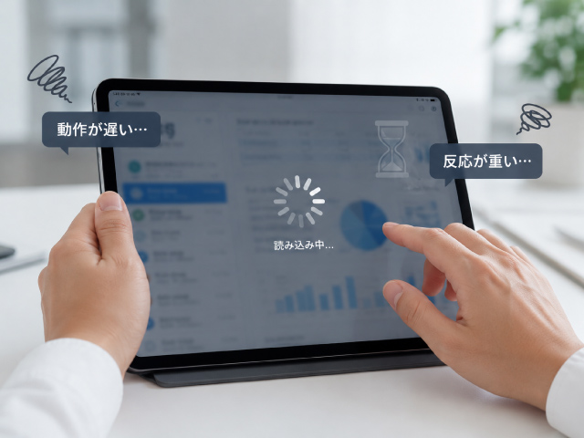 2．iPadの動作が重いときの対処法