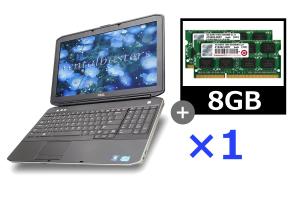 ノートパソコンセット スタンダード メモリー増設8GBモデル