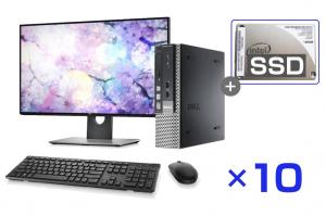 デスクトップ パソコン SSD256増設 10台セット(1)